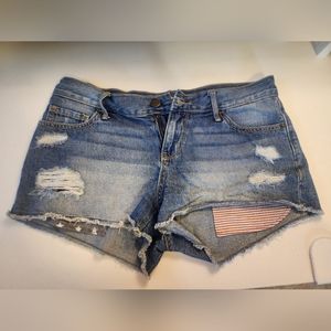 3for$15 Old Navy American Flag Short Shorts